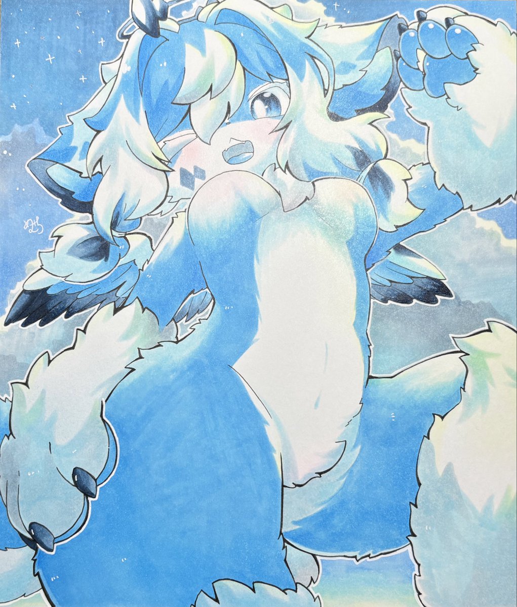 オスメス、どっちの僕が好き？？💙🤍🩵