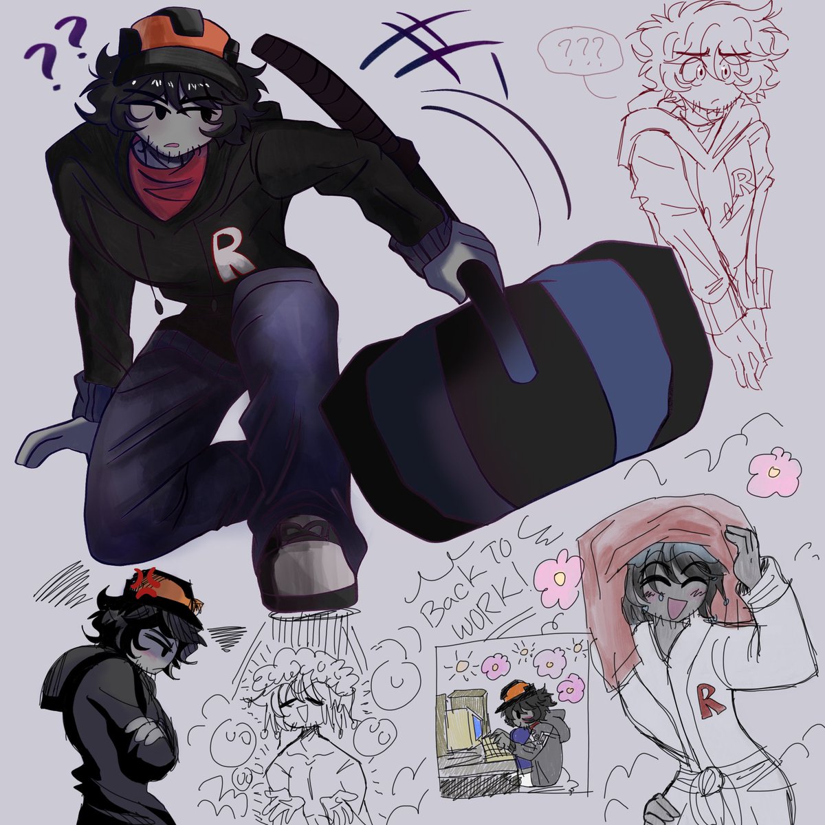 vilot082's tweet image. More builderman because I’m not drawing him enough🗿