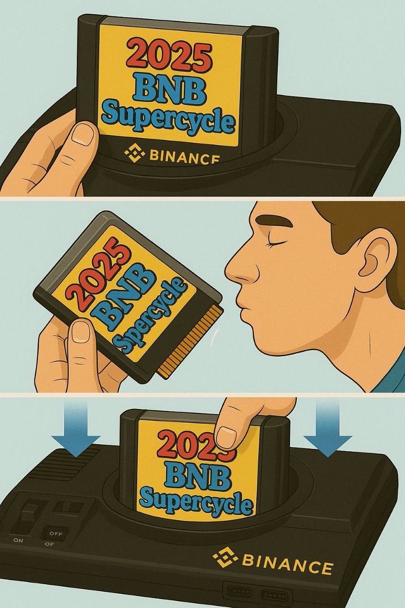 BinanceSuperCy's tweet image. BNB Supercycle ain’t over - cartridge back in. 

A pullback = fuel for the next leg 

@TrustWallet @Aster_DEX @PancakeSwap @BNBCHAIN @four_meme_ @cz_binance

$BSC