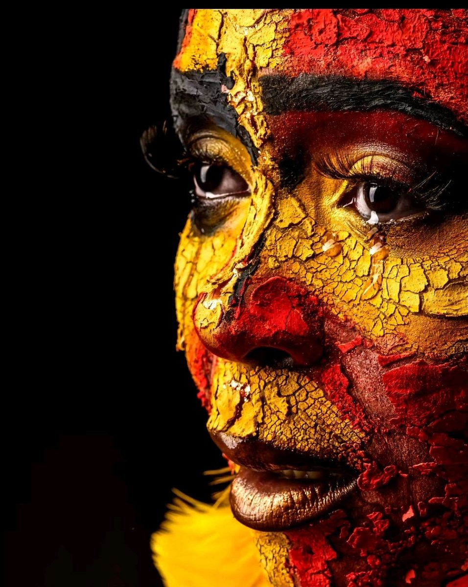ADM_Media1's tweet photo. We wear the colors with pride, but the pain beneath never fades. @AnneKansime painted the truth. 🥹🇺🇬 #PostIndependence #UgandaAt63 #liveisironic https://t.co/PwUa0qVAy5