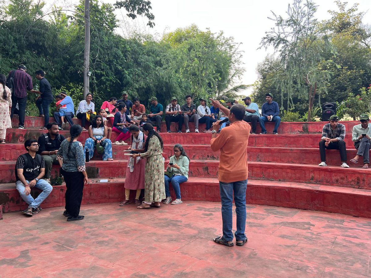 iitgn's tweet photo. National Wildlife Week at IIT Gandhinagar (Oct 6–8), organised by KPCSD, celebrated creativity, learning & appreciation for nature. The three-day event highlighted wildlife conservation, sustainability, and environmental awareness. #IITGN #WildlifeWeek #Conservation https://t.co/qrP7cDWvcR