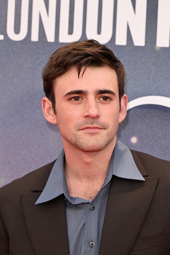 charliernet's tweet photo. #CharlieRowe at the #JayKelly screening at #londonfilmfestival https://t.co/BjLUsWkCSz