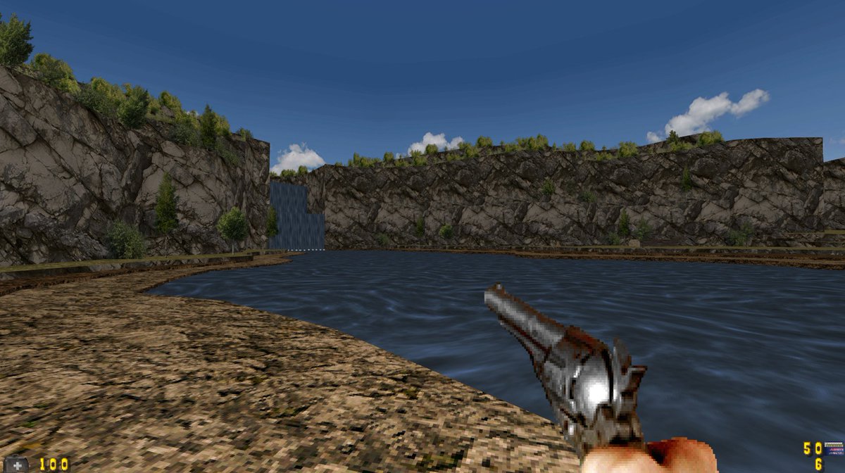 After a while I finally finished the base of the entire city, I just started a beautiful forest, finally some green after so much city and desert...
#indiegame #boomershooter #FPS #gameDev #gzdoom #steam #SteamNextFest