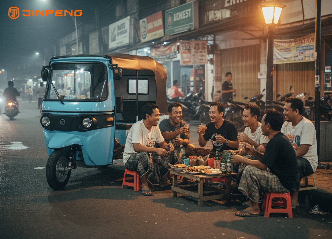 jinpeng_global's tweet image. Tell me, how long have you missed seeing your friends?

#Jinpeng #tricycle #etircycle #etrike #rickshaw #friends