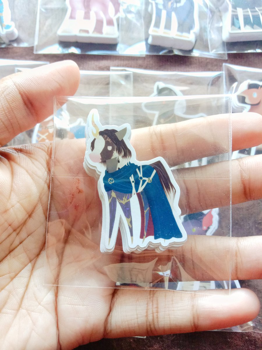 Black_Sloth_01's tweet photo. อัพเดท ตอนนี้สติ๊กเกอร์เสร็จถึงมือเราแล้วค่า ✨

ตัวตะมุตะมิมาก สีสดตัดคมน่าเอ็นดูทุกตัวเลยค่าาา 🥹🐎💕 #HaveMe_Review https://t.co/kTGQ9Mmztz
