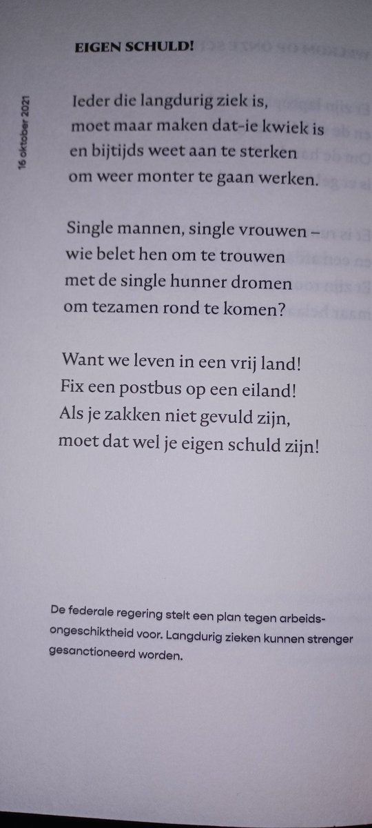 tisokee's tweet image. Stijn De Paepe, De mooiste dagverzen, 2022