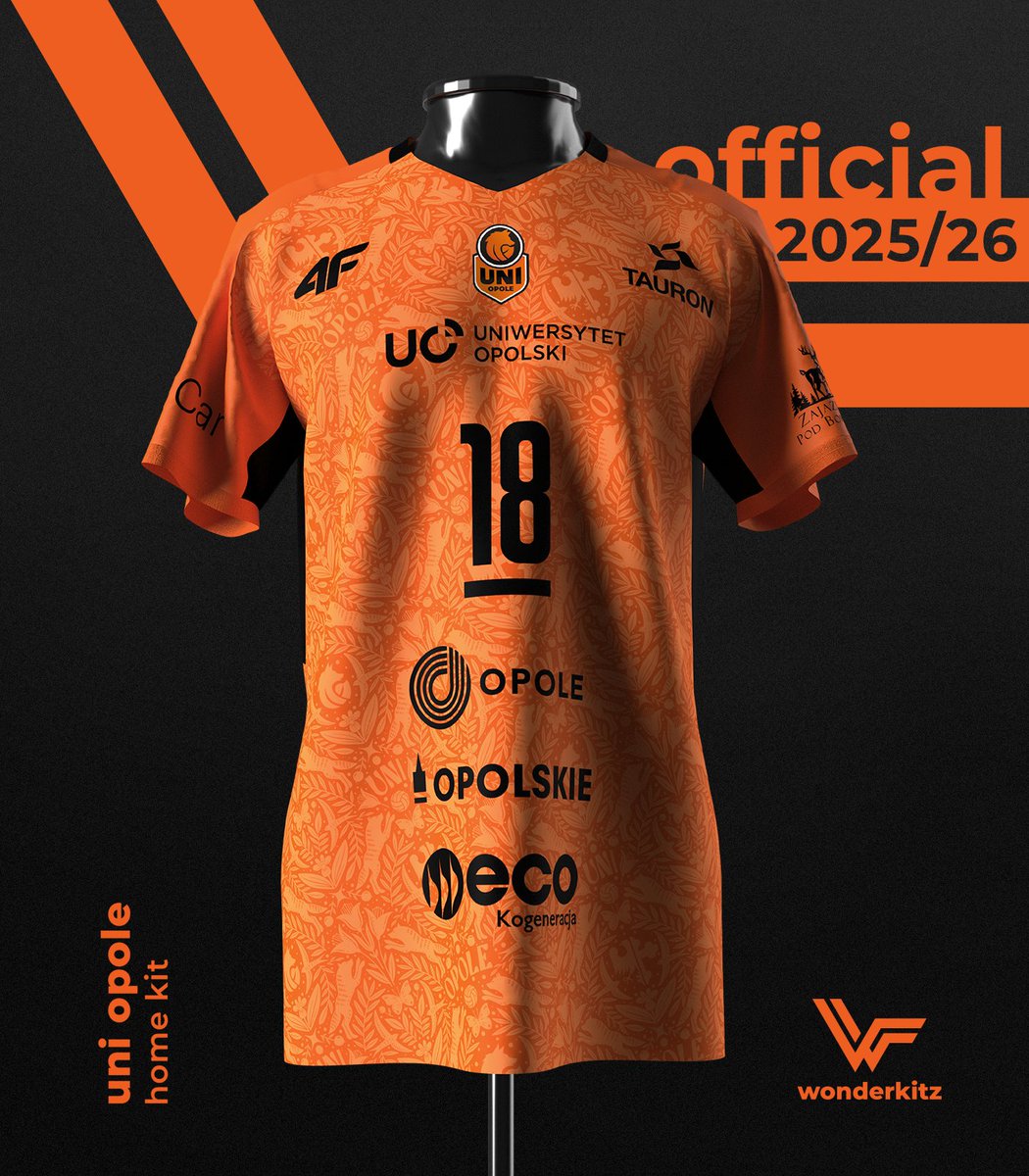 w_kitz's tweet photo. Ruszył nowy sezon @TAURONLiga 🏐

Od dziś z dumą wspieramy Uni Opole, dla których mieliśmy przyjemność zaprojektować nowe koszulki meczowe 🧡

To był wyjątkowy projekt - nasz pierwszy w świecie siatkówki kobiecej, a przy okazji przetarcie szlaków z marką 4F 💪

Trzymamy kciuki za Wilczyce i życzymy im wielu zwycięstw w nowym sezonie! 🐺