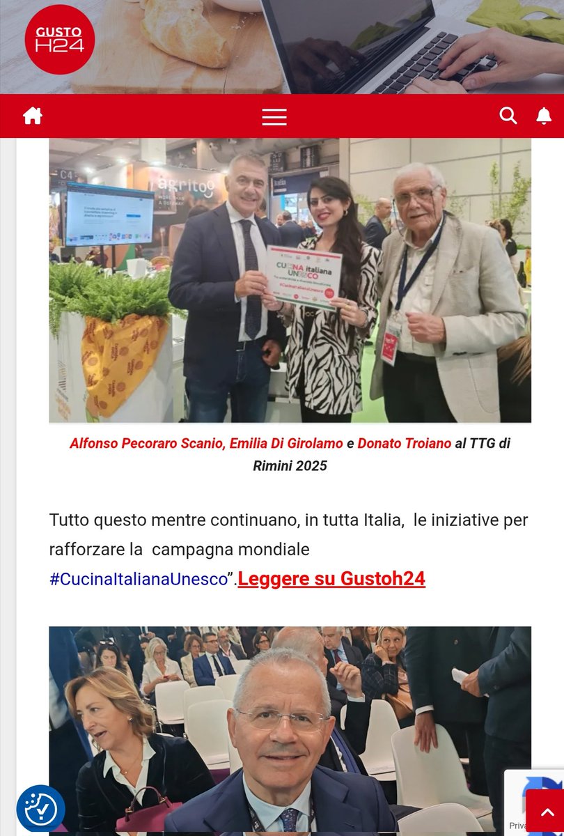 #Rimini, la Fiera del turismo #Ttg by <a href="/IEGexpo/">ITALIAN EXHIBITION GROUP</a> chiude in crescita, +3% sul 2024
Lanciata  #Aura, estensione di TTG dedicata al turismo d’alta gamma a Firenze nel 2026
Su #GUSTOH24:
gustoh24.it/rimini-la-fier…
<a href="/marcoforc/">Marco Forcellini</a>
<a href="/BettaVitali/">Solo bagaglio a mano</a> <a href="/sassi_mario/">Sassi Mario 🇪🇺</a> <a href="/pino_zuliani/">Giuseppe Zuliani</a> <a href="/CarloVischi/">Carlo Vischi</a>