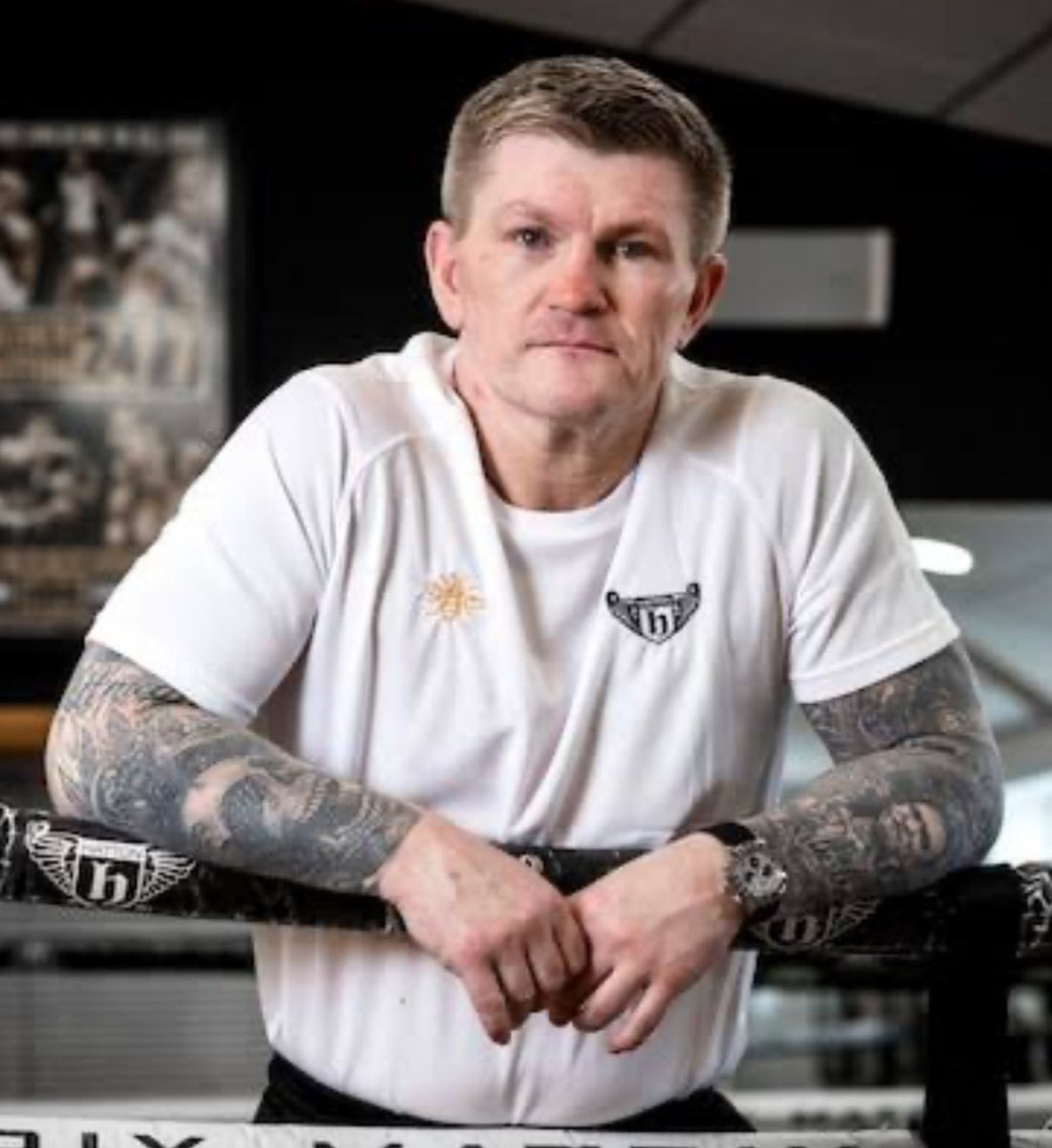 BLAIMGame's tweet image. If ever you needed confirmation that God doesn’t exist, Ricky Hatton is no longer with us but Gary Neville is.