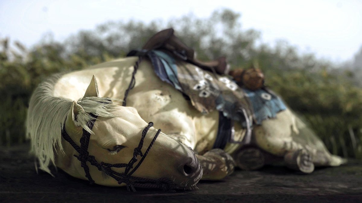 Ghost of Yotei (PS5):

A short rest for us both.

#GhostOfYotei #VPRT
#VGPUnite #VGPNetwork
<a href="/SuckerPunchProd/">Sucker Punch Productions</a>
<a href="/PlayStation/">PlayStation</a>
#VirtualPhotography #PS5Share #PSBlog #PSshare