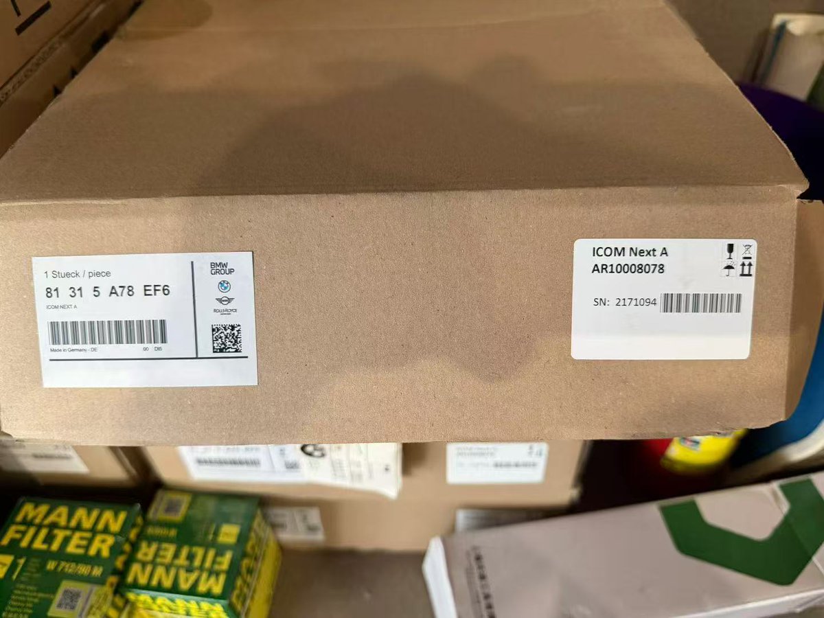 battcore's tweet photo. 💻 ICOM NEXT A – Limited Stock!
📦 Shipped to Taiwan 🇹🇼 with latest 12532 firmware.
Fast, stable, and 100% genuine.

One sold = one less!
Take it, make money. 💼💰

#ICOMNEXTA #BMW #Diagnostics #ISTA #TakeItMakeMoney https://t.co/FPwMbLxnQB