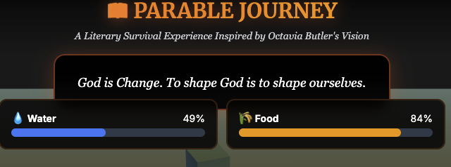 json_dirs's tweet image. a vision of a true hell, where a girlboss statistical approximation of Octavia Butler is all that remains, in the plane of on-demand app mush screaming for human memory of something, anything real.