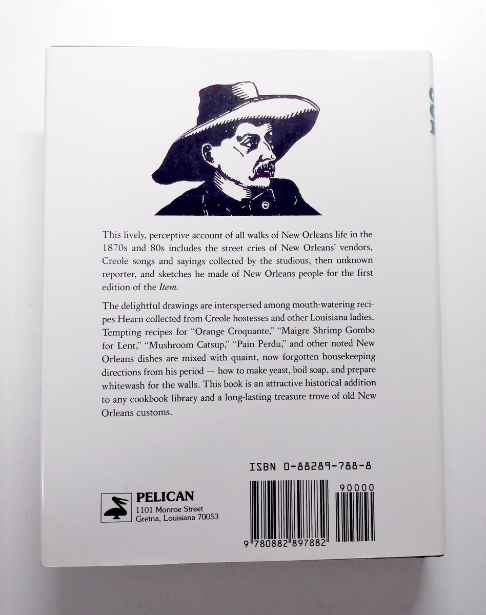 ラフカディオ・ハーンがニューオリンズ時代に書いた、「クレオール・クックブック」を引っ張りだしてきた。亀のスープの作り方とか、石炭の歌とか。 