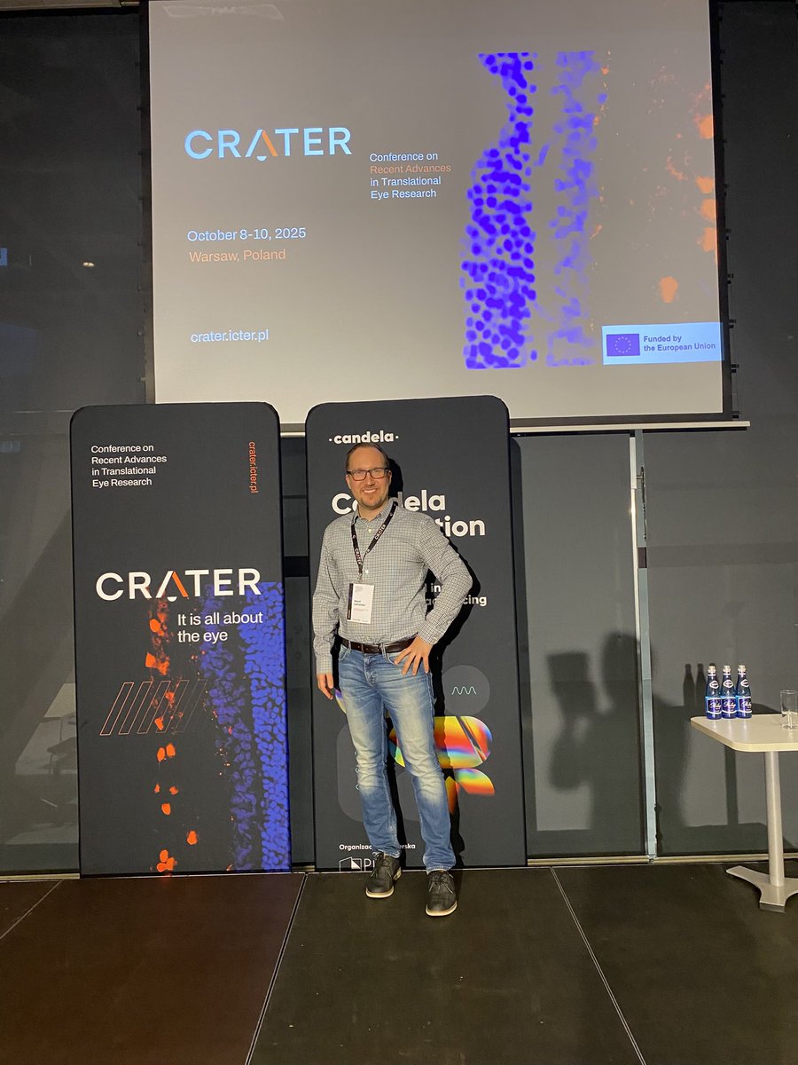 Just back from #CRATER2025 in Warsaw — an inspiring meeting on translational eye research! 🚀
This year marks 25 years of spectral-domain OCT, a technology that revolutionized retinal imaging.
Exciting talks, great people, and lots of ideas ahead! 👁️
🔗 crater.icter.pl