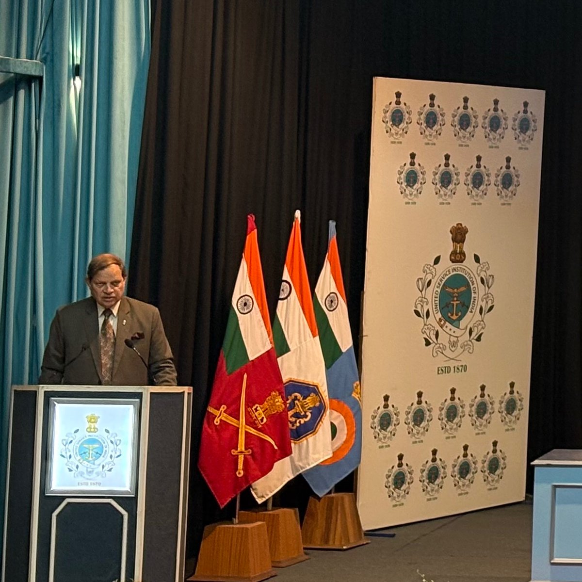 IndiaAI (@officialindiaai) on Twitter photo The #RoadToImpact for the India–AI Impact Summit 2026 continues!
The United Service Institution of India (USI), in collaboration with the <a href="/cyberpeacengo/">CyberPeace Foundation</a> and the Indian Space Association (ISpA), is hosting the USI CyberPeace MUN 2.0 in New Delhi, an official pre-summit event. The #RoadToImpact for the India–AI Impact Summit 2026 continues!
The United Service Institution of India (USI), in collaboration with the <a href="/cyberpeacengo/">CyberPeace Foundation</a> and the Indian Space Association (ISpA), is hosting the USI CyberPeace MUN 2.0 in New Delhi, an official pre-summit event.