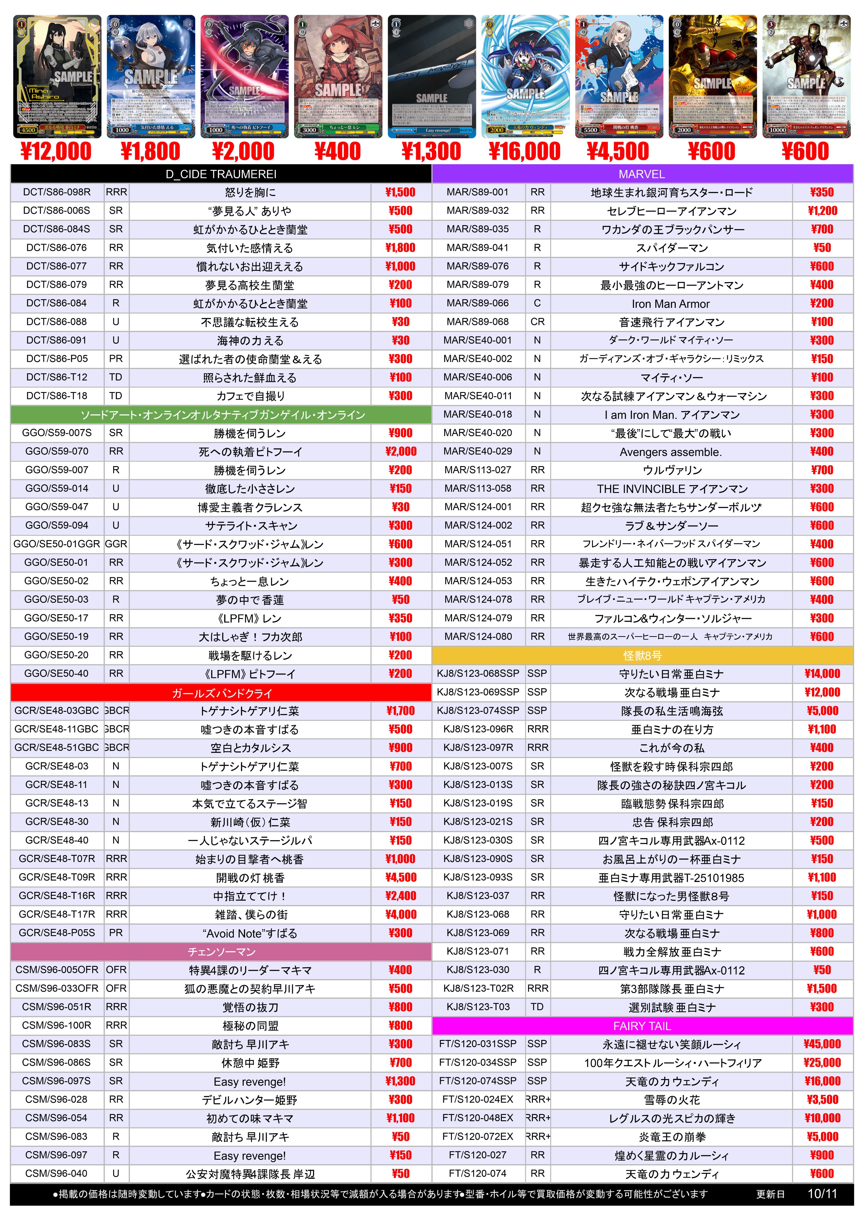 福福トレカ ヴァイスシュヴァルツ/ヴァイスシュヴァルツロゼ on