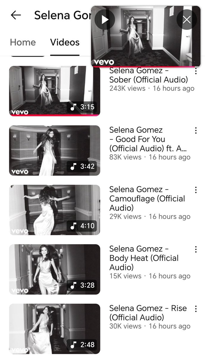 SJHWEeknow's tweet image. Finally!!  Revival album on YouTube😭 
 Love u Selena for this🫶🏼

#10YearsOfRevival