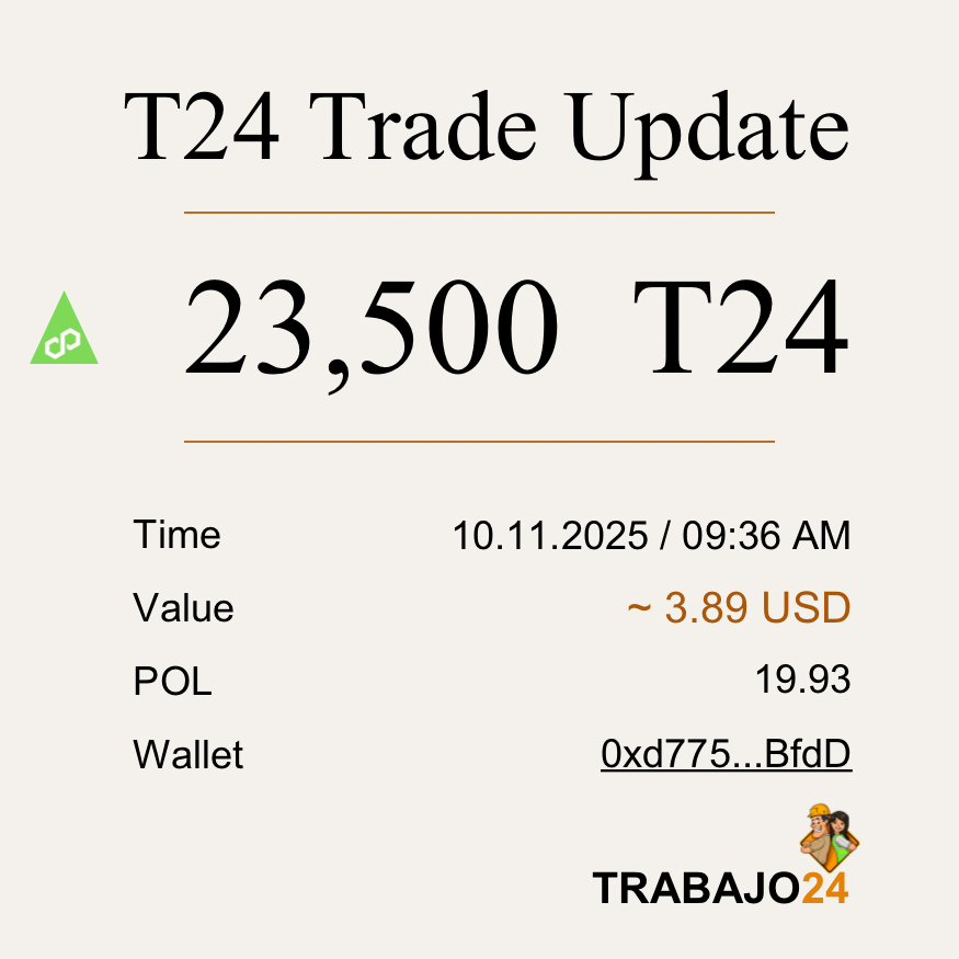 Trabajo24 Token tweet media