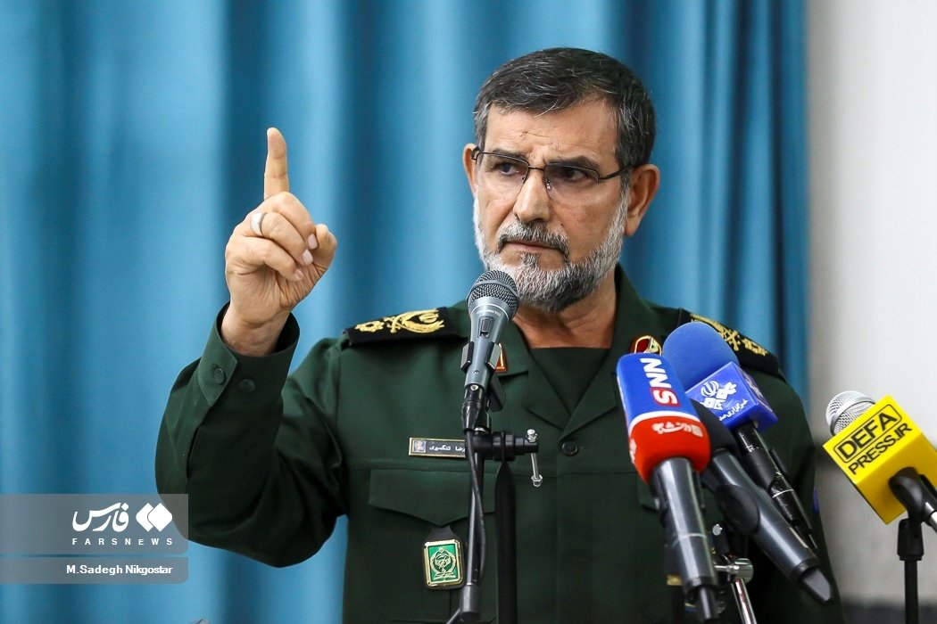 IranFrontPage's tweet image. IRGC navy commander: Iran to defend its interests in Persian Gulf “to last breath” ifpnews.com/irgc-navy-comm…