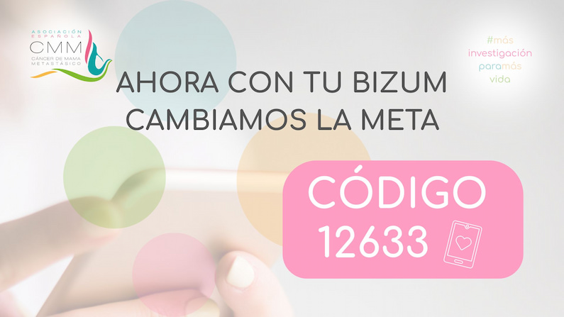 ¡Ya tenemos Bizum! Ahora puedes hacer una donación directa y rápida a la #AECMM y ayudarnos a cambiar la meta. Solo tienes que entrar en Bizum y usar nuestro código 12633. Somos de utilidad pública y que tu solidaridad desgrava. #JuntasCambiamosLaMeta
🫶👇
cancermamametastasico.es/ahora-con-tu-b…