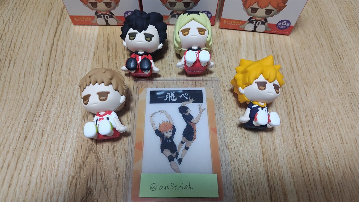 anStrish's tweet photo. 【交換・譲渡】ハイキュー!! DAISO ダイソー  JIToT じとっと ちょこラバ！ ラバーフィギュア

譲:日向  孤爪 黒尾 夜久
求:同異種影山または定価＋送料

地方住みのため、郵送交換希望です。検索からでもお気軽にお声がけください。 https://t.co/9TqW9n832x