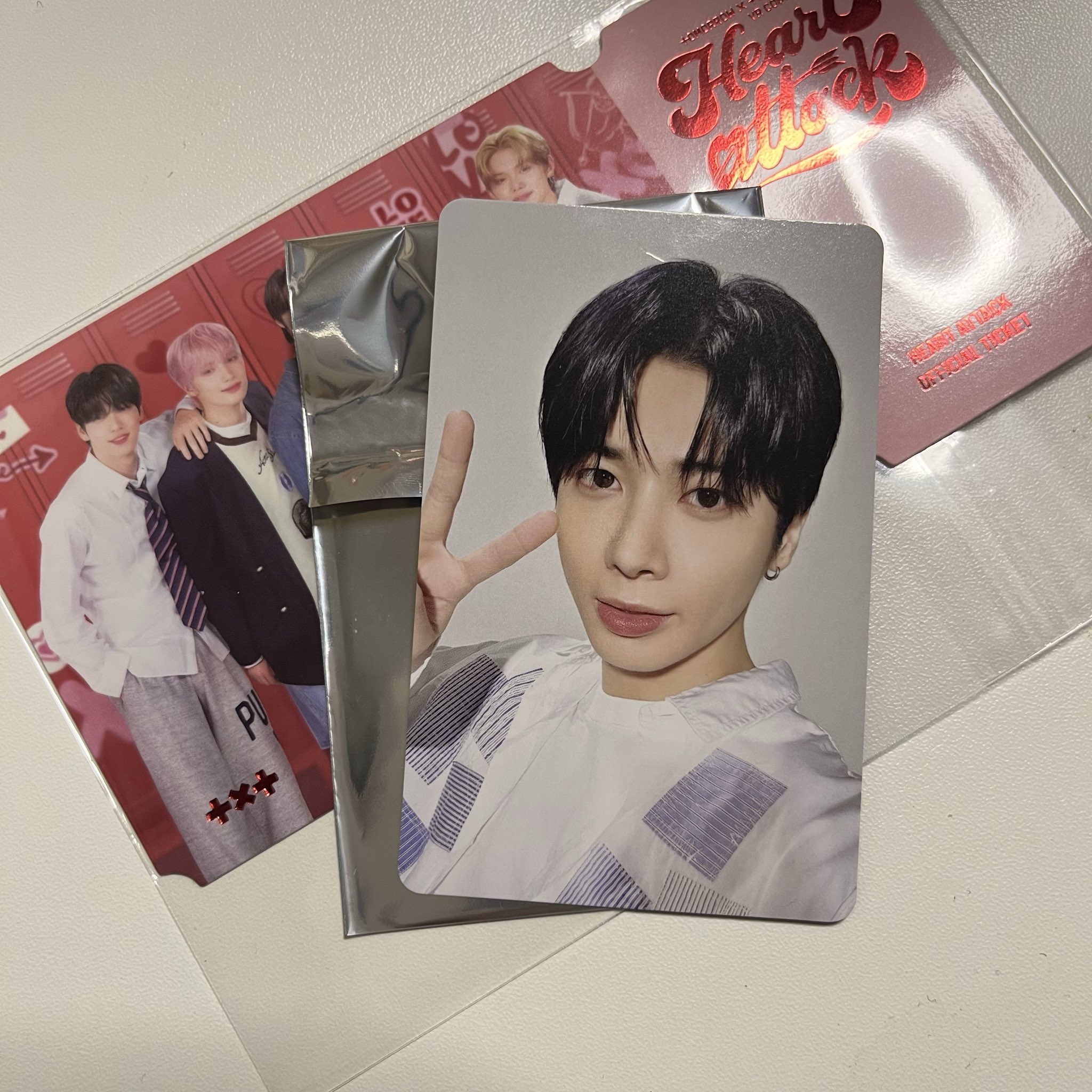 ボムギュ トレカVR Heart attack スペシャルカード TXT VR トレカ