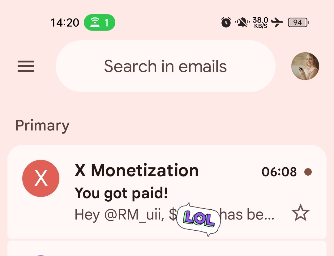 RM_uii's tweet image. You Got Paid!🎉

When I woke up in the morning, Elon Musk had deposited 15 days&apos; worth of earnings into my account.

These were very happy moments for me🧖🏻.