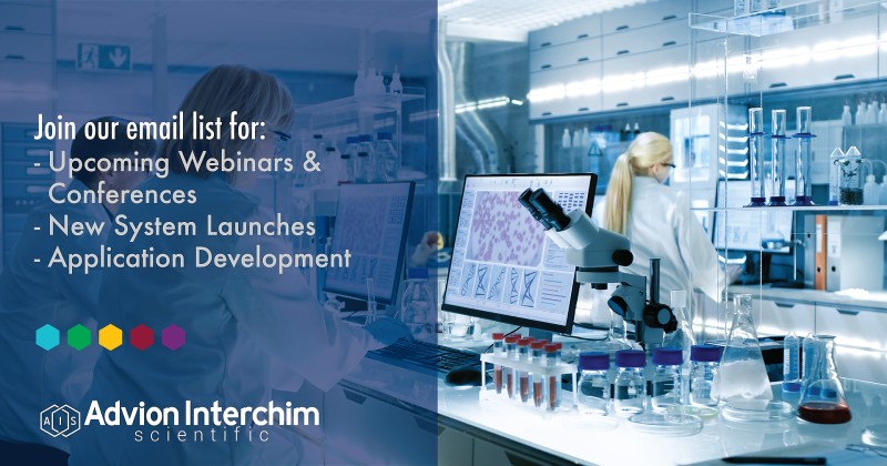 Stay in touch to learn about the most up-to-date information from Advion Interchim Scientific regarding new system launches, application developments &amp; upcoming webinars we will be hosting this year! 

📧 Join our mailing list here: advion-interchim.com/register-to-re…