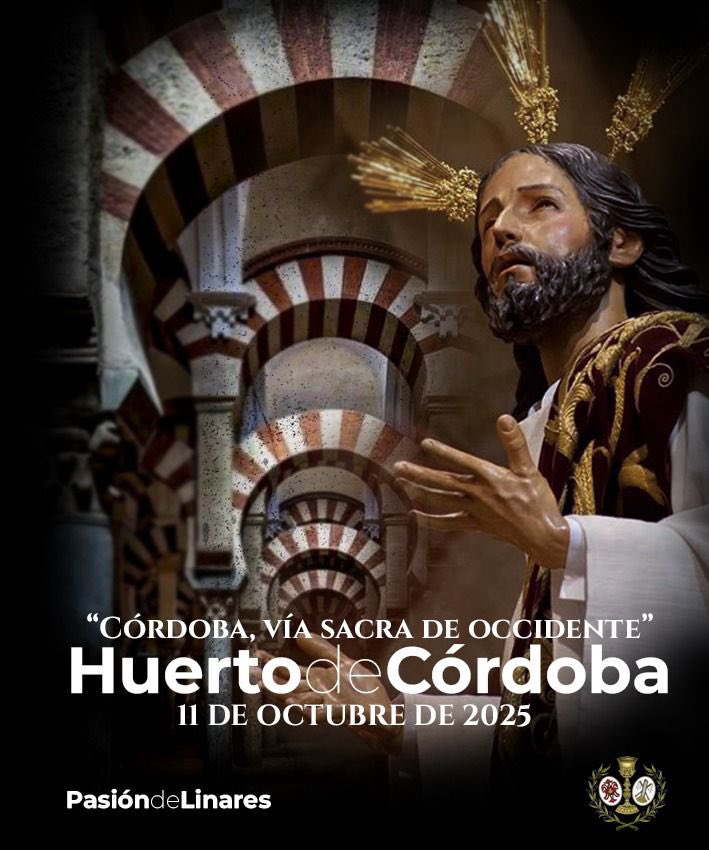 Hoy... #PasiónDeLinares acompaña al Señor de <a href="/HdadelHuerto/">Hdad. Huerto Córdoba</a> en el 𝗩𝗶𝗮 𝗖𝗿𝘂𝗰𝗶𝘀 𝗠𝗮𝗴𝗻𝗼 de Córdoba.

#PasiónDeLinares