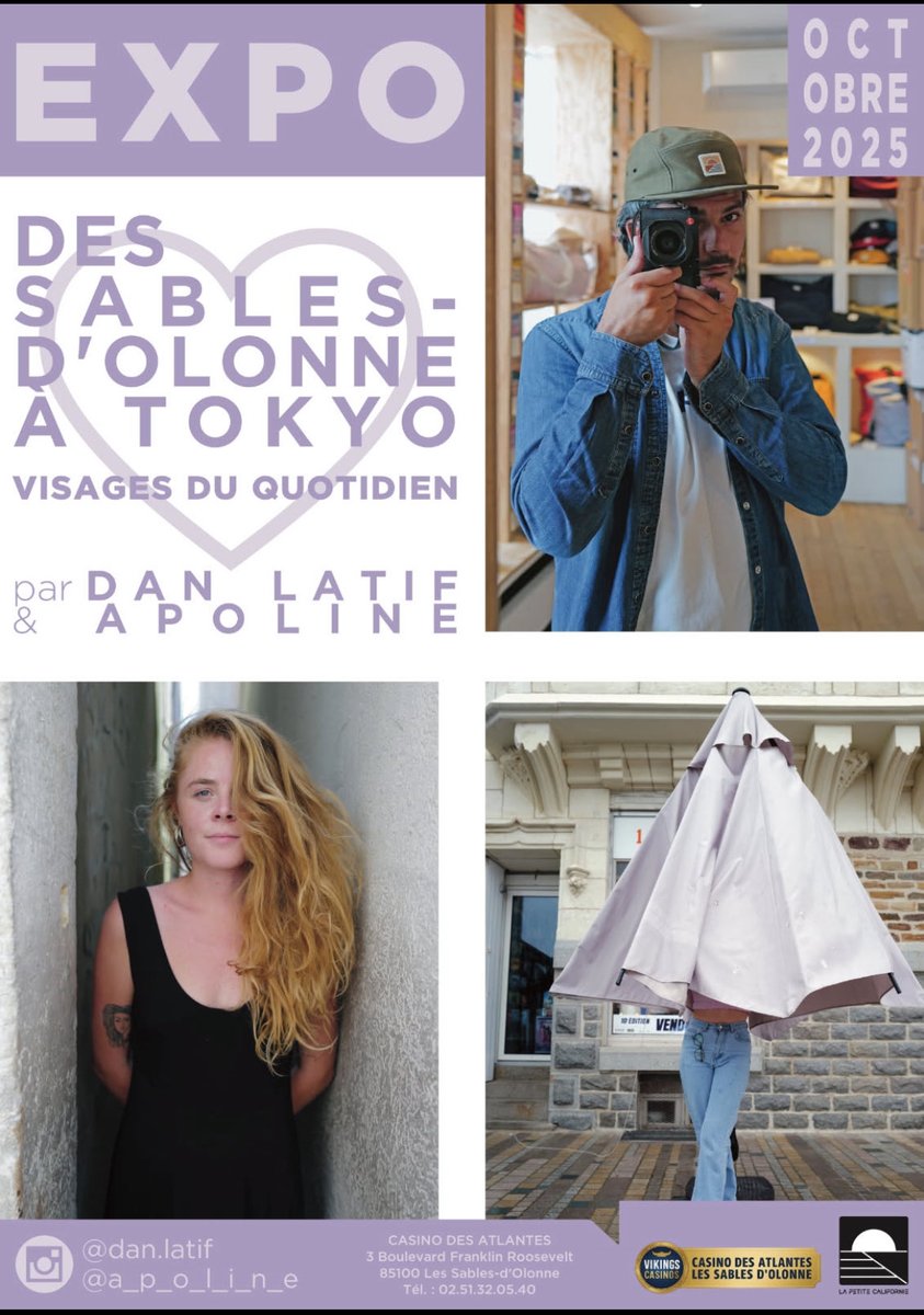 Il a l’oeil qui caresse. Un photographe tout en douceur. Si vous êtes sur <a href="/lessables/">Les Sables d'Olonne</a>, cette expo est bonheur. 
<a href="/latif_daniel/">Daniel Latif</a> 📷