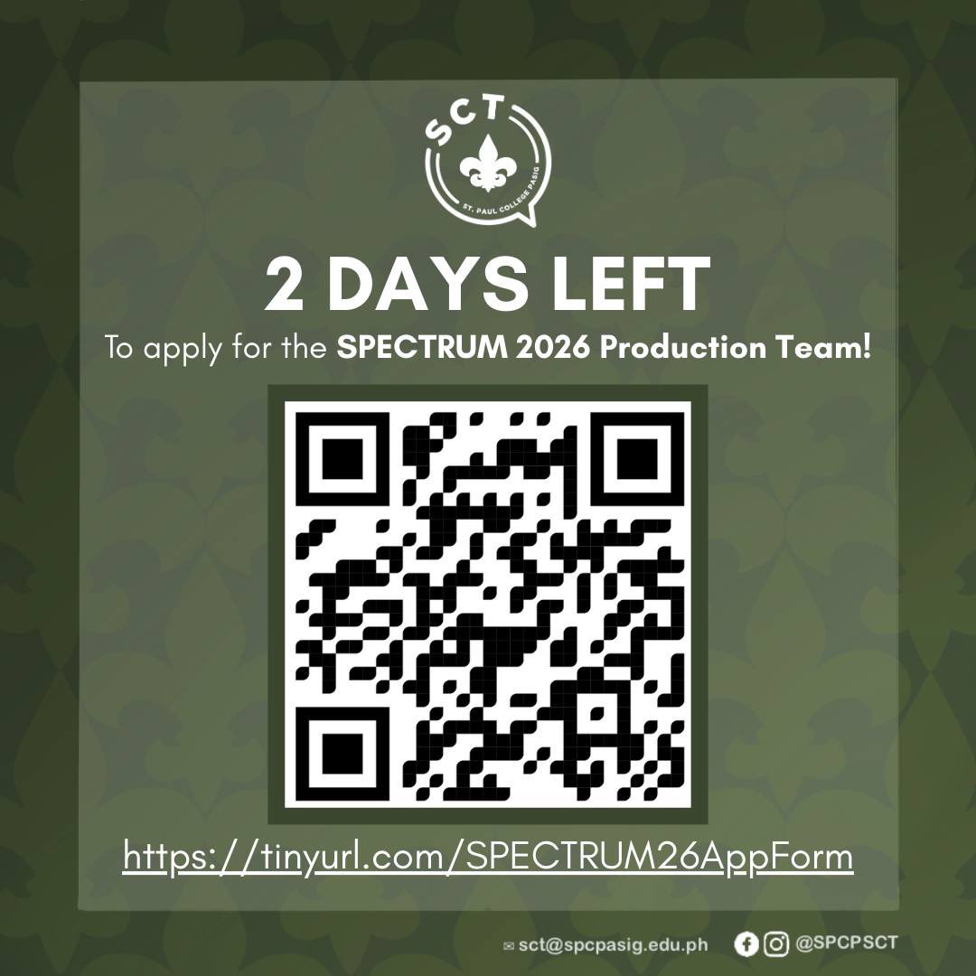 SPCPSCT's tweet image. ￼
The colors are coming together. 🌈

Only TWO DAYS LEFT before the horizon fully unfolds, your chance to join this year’s SPECTRUM Production Team is now within sight. 👁️

#SPECTRUM2026