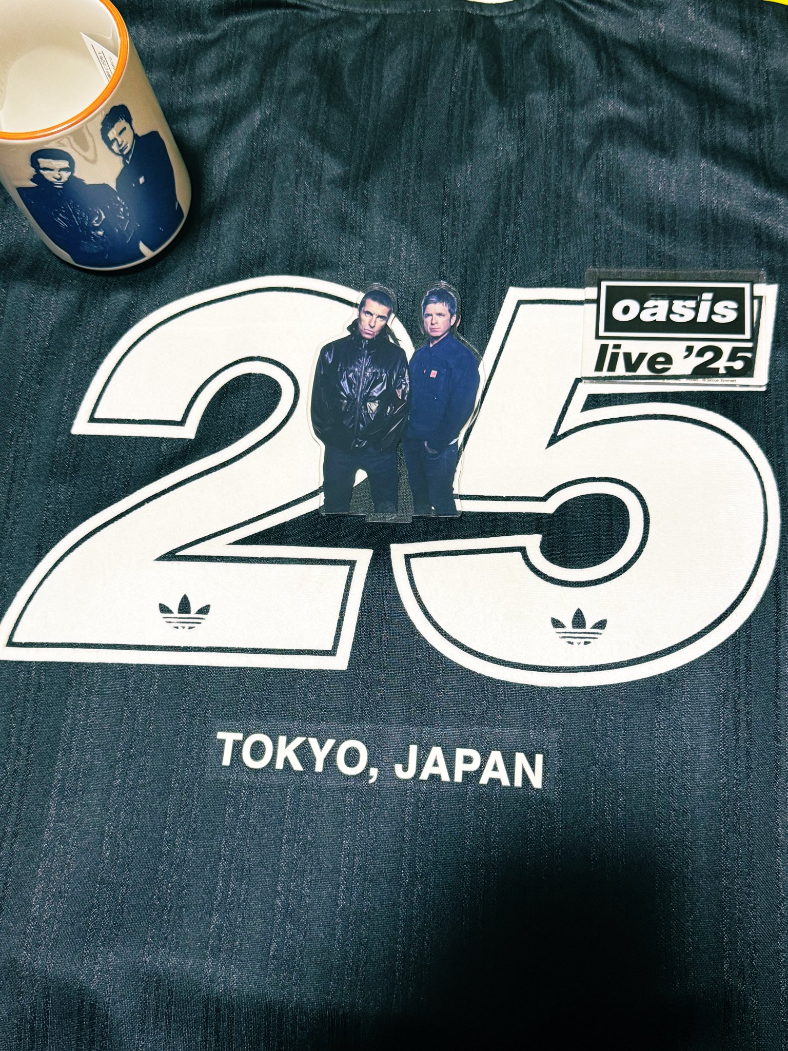 adidas oasis tokyo japan ツアージャカード ジャージーL 現地購入品