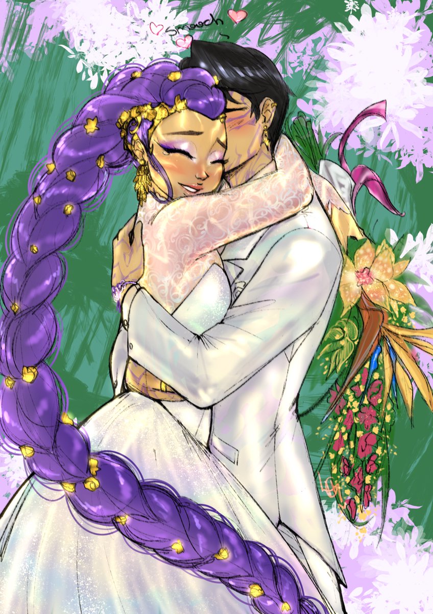 leilyillustra's tweet photo. And now, I give it to youโฆ #rujinu Wedding!
#KPOPDEMONHUNTERS https://t.co/nFbk9xevv0