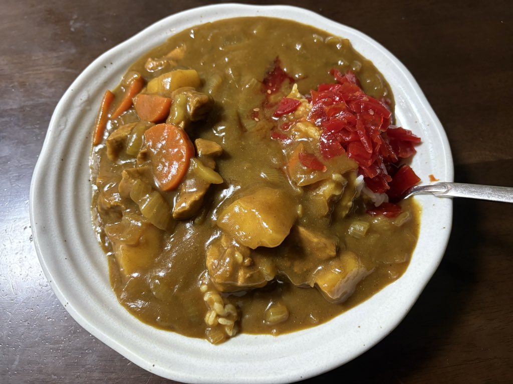 446 (@4x4x6x) on Twitter photo #カレー曜日 #カレー曜日