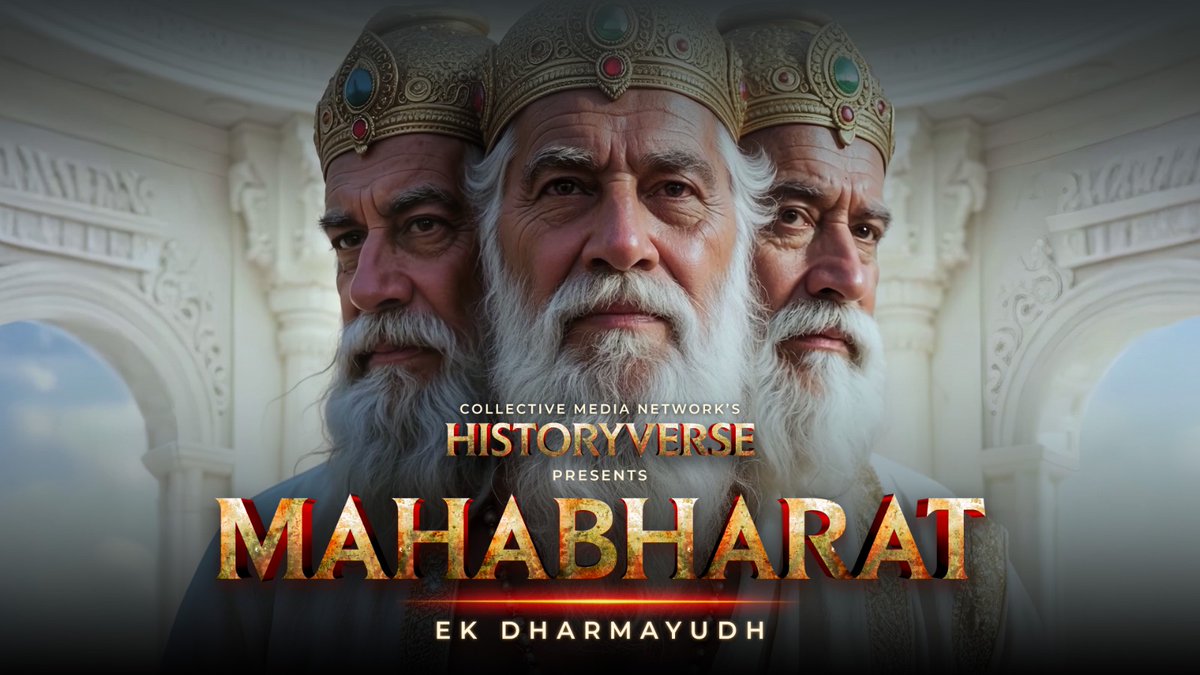 iamSureshParmar's tweet image. It’s not just a retelling. It’s a rebirth.
AI brings alive the grandeur of Mahabharat like never before.
🎬 Trailer out now 👉 youtu.be/3a3idBKdFbY
#FirstAiMahabharat
