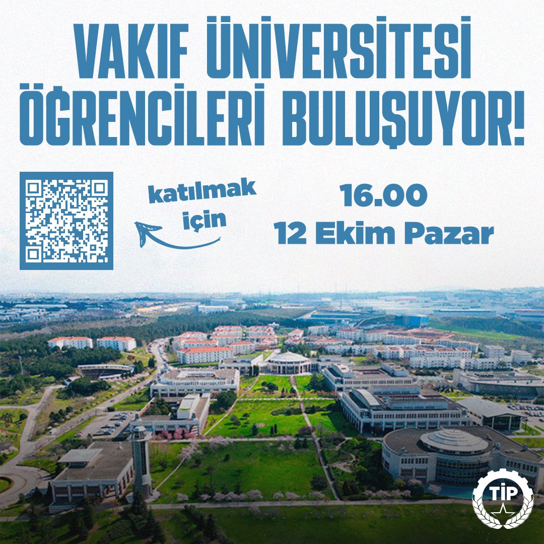 Vakıf üniversitelerinde okuyan öğrenciler yüksek yurt, eğitim ve yemekhane zamlarına, kendilerini öğrenci değil müşteri olarak gören bu düzene karşı buluşuyor! 

Sen de katıl, onlarca sıra arkadaşınla beraber bizleri birleştiren sorunları tartış, dayanışmanı büyüt!

Etkinliğe