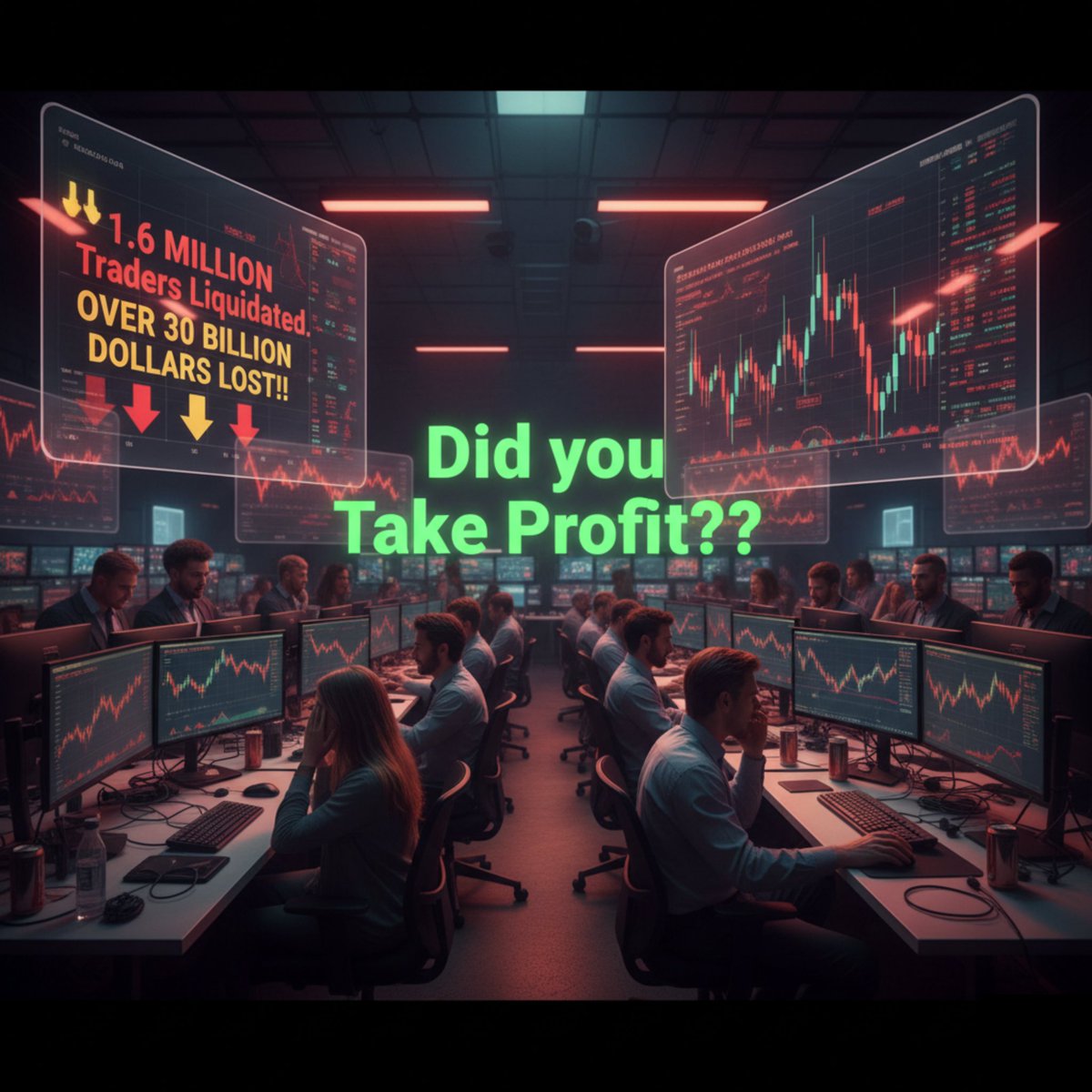 TakeProfitFi's tweet image. Now, the big question is:
What do you fall back on after a crash like today wipes you out?
Imagine if you’d been consistently stacking profits in Take Profit Protocol, earning $TP as rewards
97% of traders lose money.
The other 3% Take profit consistently.
#Crypto #TakeProfit