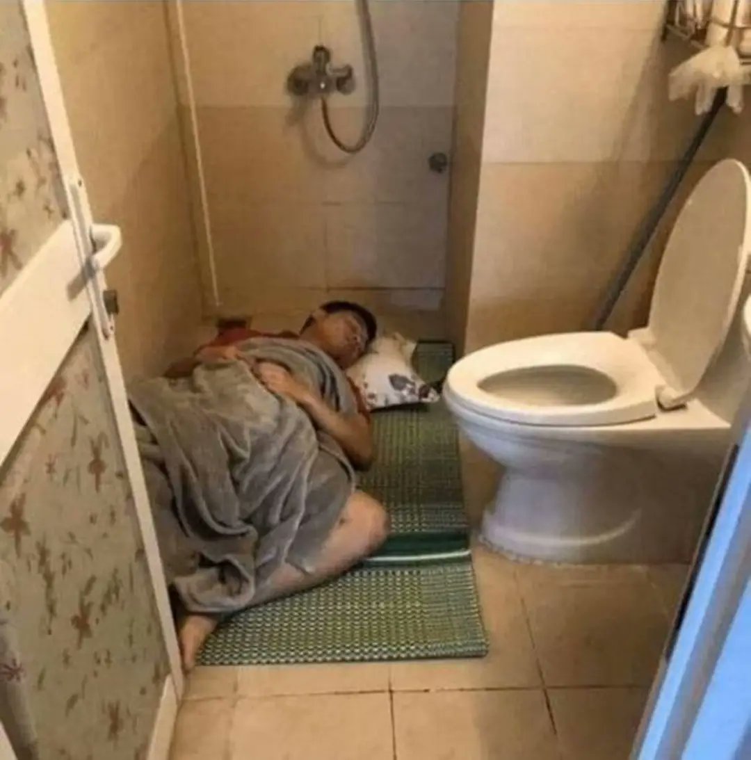 Pseudo_Prophet_'s tweet image. Toilets are occupied.