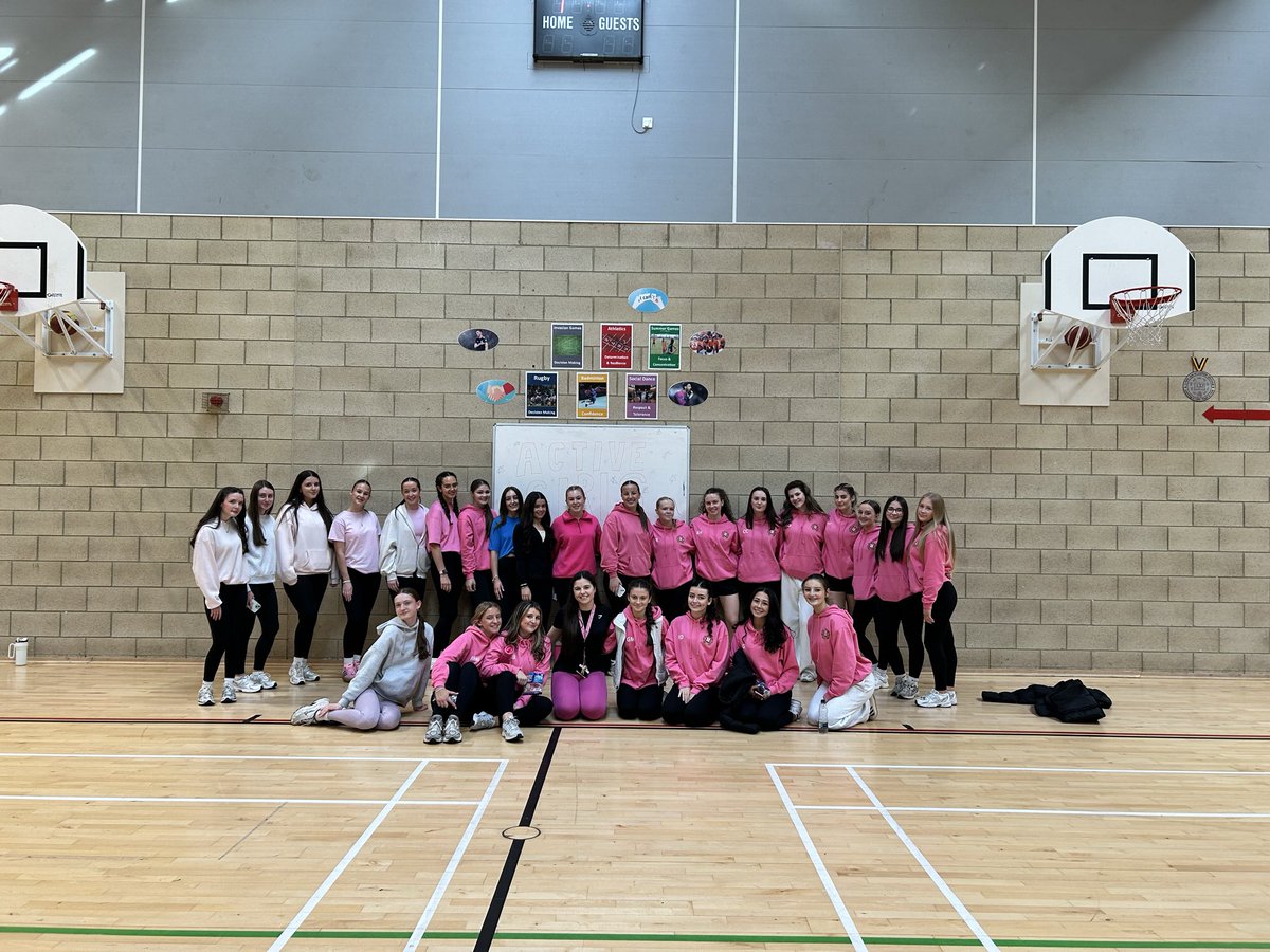 Active Girls Week Friday Finale 🎉

Finishing the wee off with a bang! 
117/148 S1s and 70 S2s participating in the Crystal Maze challenge. 
Big shout out to the S5&amp;6 Sports Leaders for running the event!! 
#SheCanSheWill #ActiveGirls 

<a href="/st_ambrose_pe/">St Ambrose PE Dept</a> <a href="/stambrosehigh/">St Ambrose High</a> 
<a href="/SATPE1/">SATPE</a>