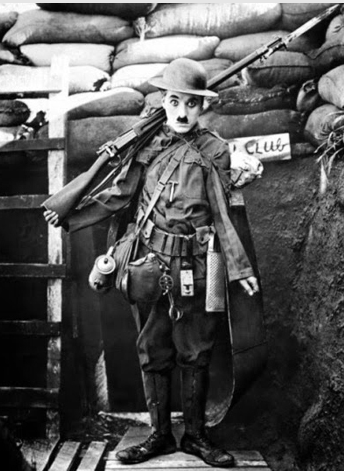 Charles Chaplin apoyó a la República  española, se posicionó abiertamente por la democracia, la libertad, y  contra el fascismo. Fue uno de los firmantes del manifiesto de adhesión  de la industria cinematográfica americana a la causa republicana.

En 1937 escribió Ritmo