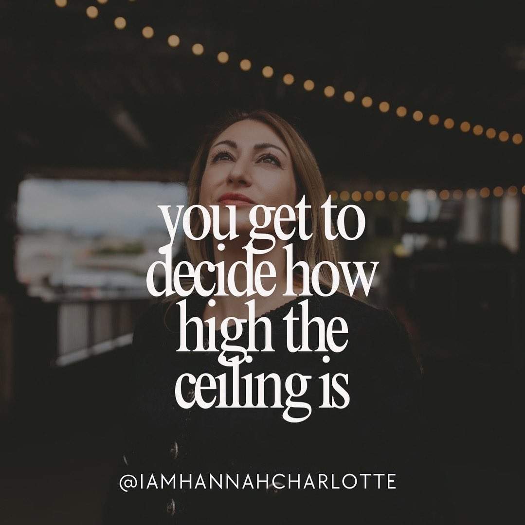 You get to decide how high the ceiling is.
No one’s coming to hand you permission or prove you’re ready.
You build the room. You raise the roof. You decide what’s possible.

#CEOenergy #Mindset