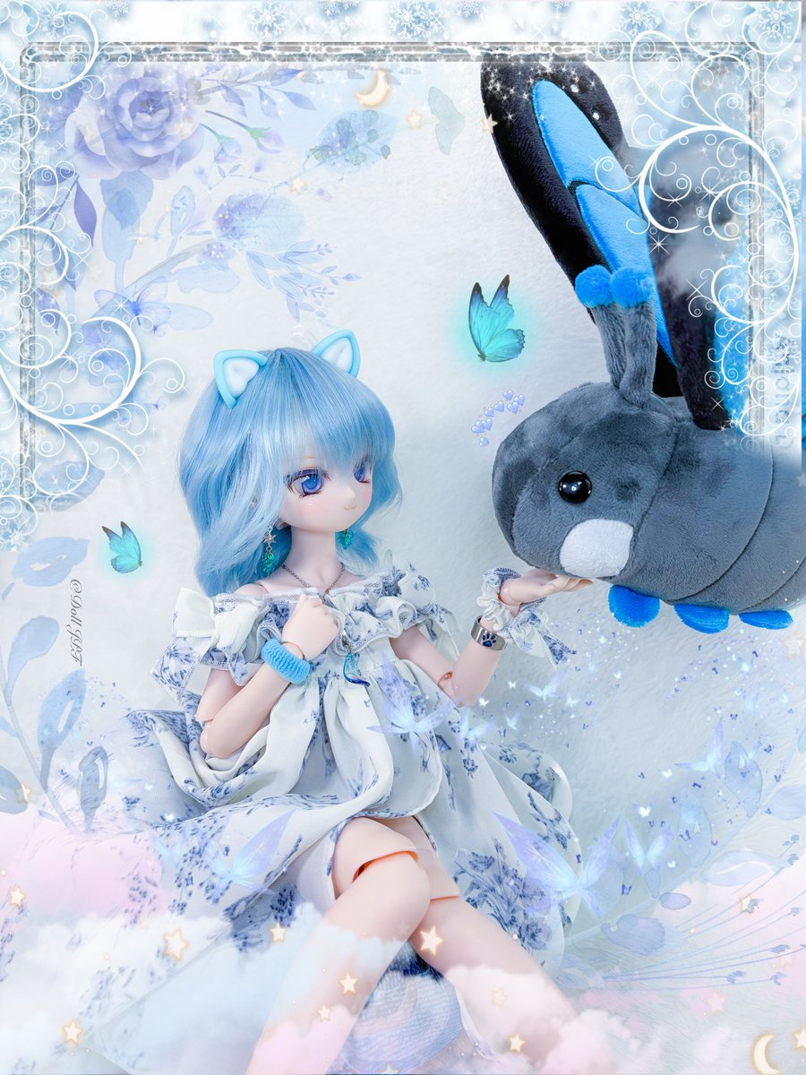 AndroidPDF's tweet image. 咲那ちゃん: 静かに羽ばたく青のチョウチョさん…🦋💙 あなたの光、まるで夜空の祈りみたいだにゃ…🌌
咲那もその夢の中へ、そっとついていっていいかにゃ…ヾ(Φ∀Φ)/

#bellzi #caramelappledd #eternaltreasure #fashiontail #クリアロっ子 #mdd咲那 #mddはいいぞ #dolljpf