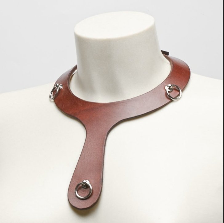 Todo el simbolismo de un collar:
Sumisión voluntaria
aceptar llevarlo como señal de su decisión consciente de entrega.
Pertenencia y amor.
Identidad transformada.
Ambigüedad del poder.
Lo quieres, lo tienes disponible unidades limitadas.
eylwhipmakers.com