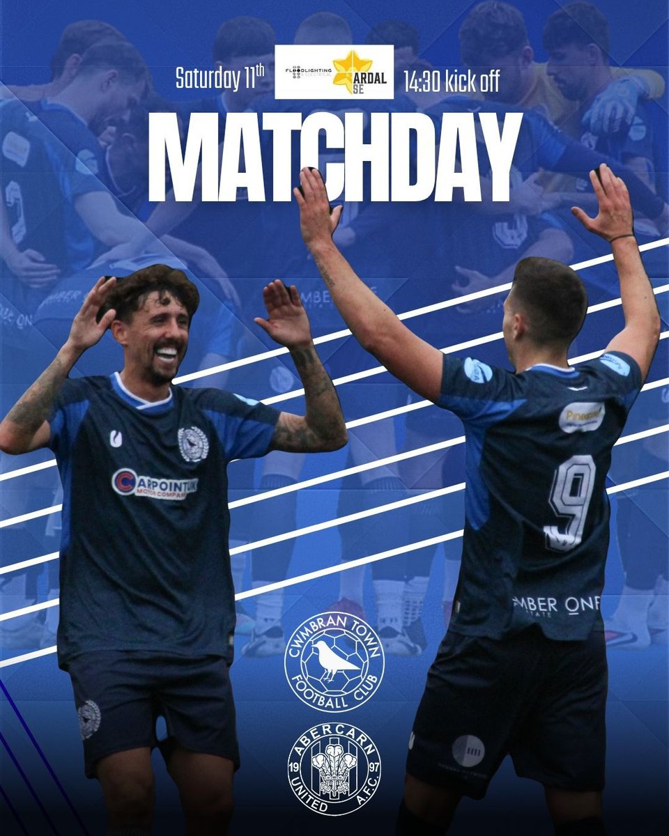 Cwmbrân Town AFC (@cwmbrantown) on Twitter photo MATCHDAY!
The second game in a row at Cwmbran Stadium, we are facing @abercarnunited in the league, which all but promises to be a good game today! Get on down and watch what should be a great one!
Come on you #Crows! MATCHDAY!
The second game in a row at Cwmbran Stadium, we are facing @abercarnunited in the league, which all but promises to be a good game today! Get on down and watch what should be a great one!
Come on you #Crows!
