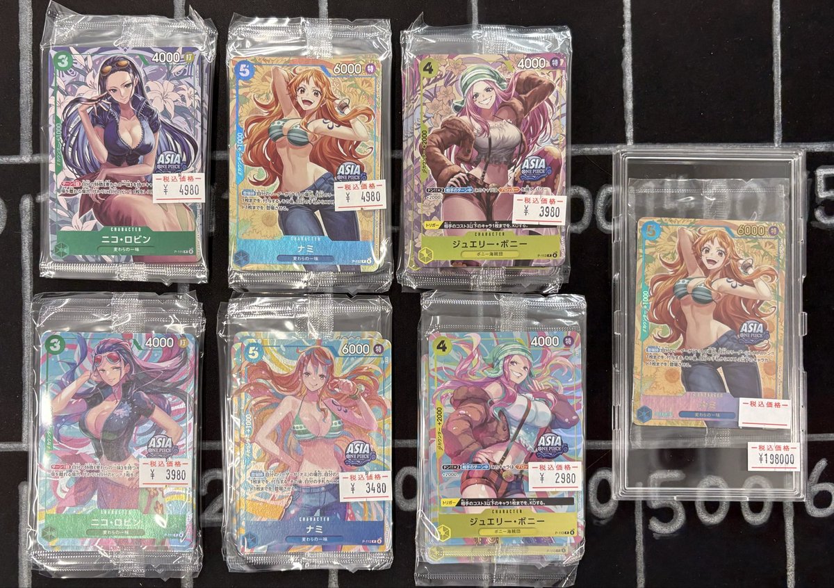 ワンピースカード ＃ミニ缶 ＃ナミ ＃通販 ＃メルカード 海外限定販売
