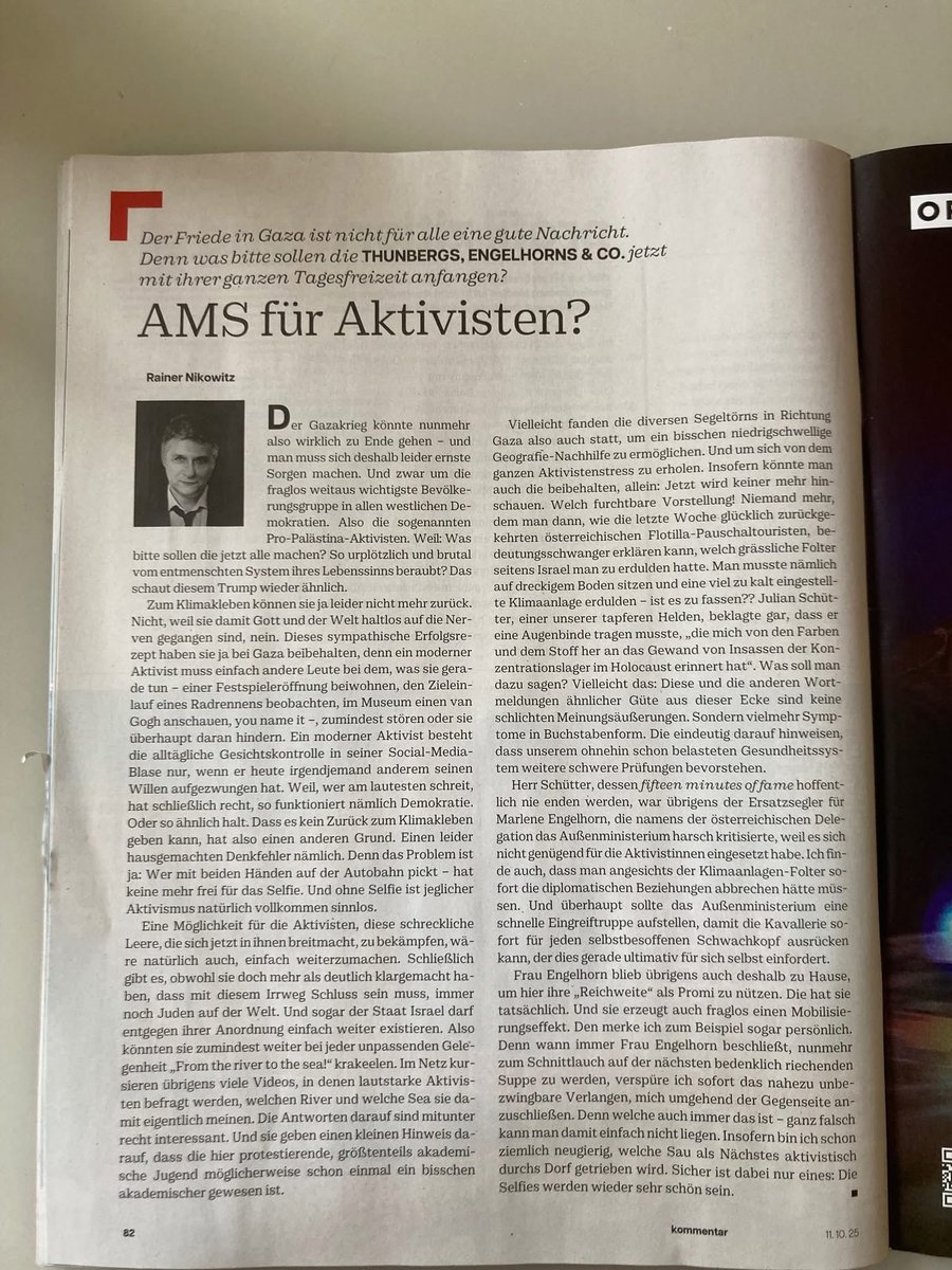 Karin H. (@ixchella) on Twitter photo R.N. nimmt sich dieser Woche der „Aktivisten“ an. R.N. nimmt sich dieser Woche der „Aktivisten“ an.