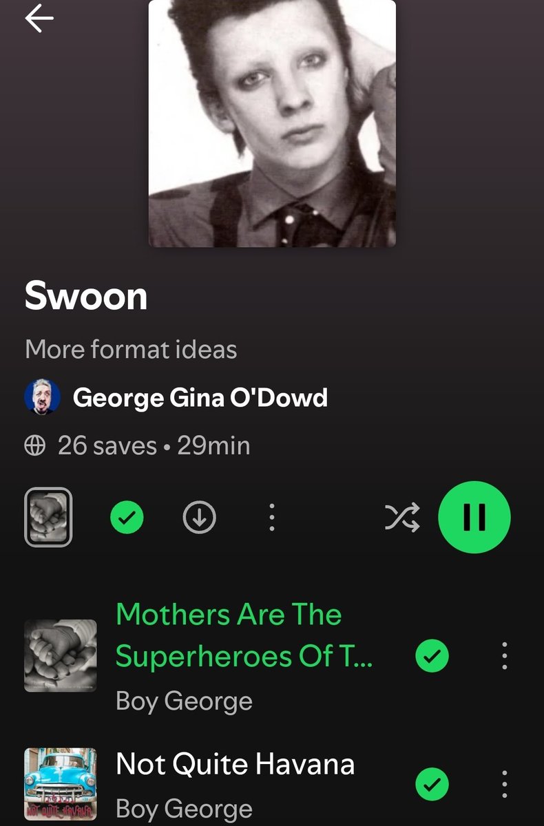 60460lyrics's tweet image. 🔄✨ #60460 Rework Update 

Boy George shared a snippet of “Mothers Are the Superheroes of the Universe” on his Insta Story and said that #Swoon is coming soon! 🙂🤞📀🎶 That'd be the 1st part of the coming 60460 rework release!

Can't wait 🙏✨️
#BoyGeorge @powerstudiouk