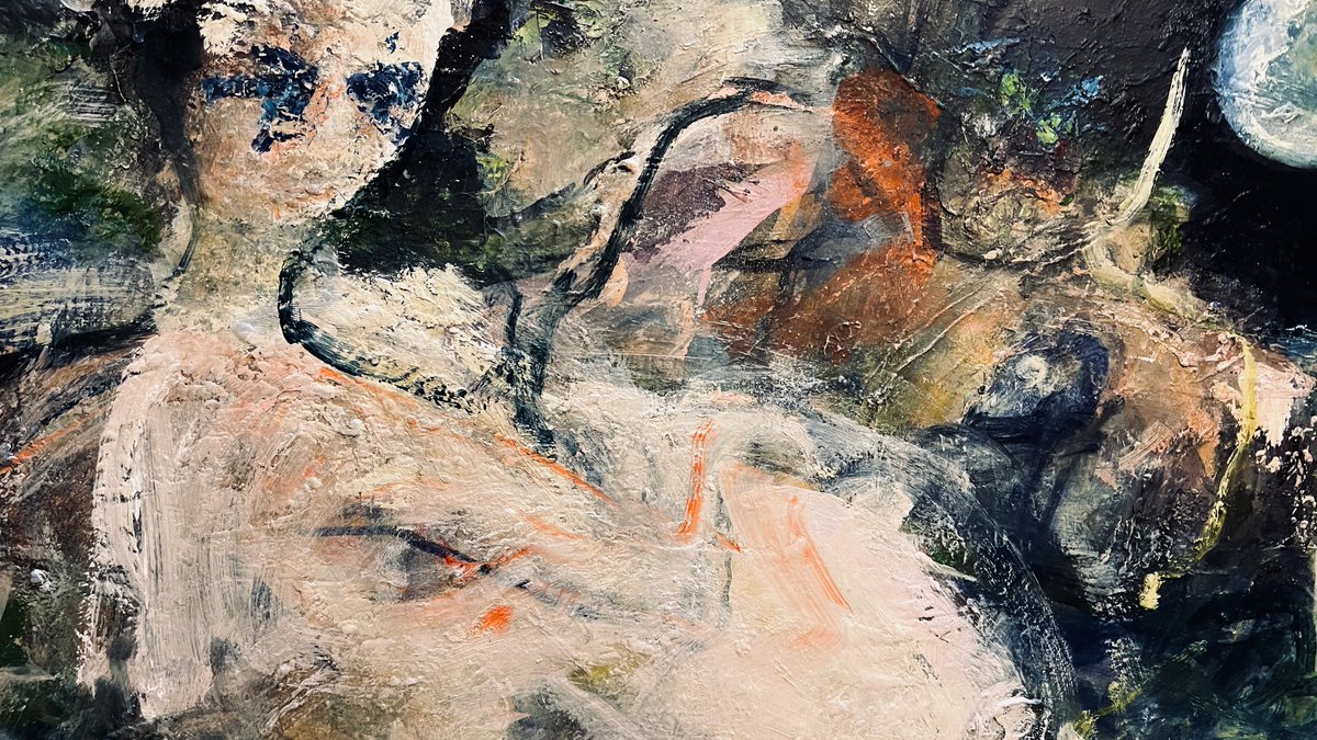 Tristan and Iseult, detail (process image) October 2025

#Art #Painting #Künst #romance