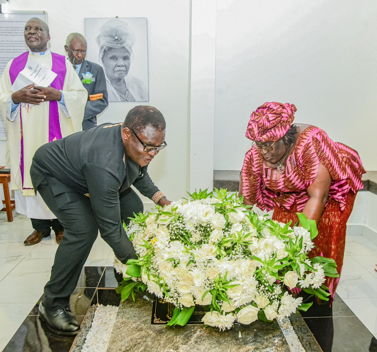 SpeakerKLusaka's tweet photo. Honouring the lives and legacy of Nelson Lusaka Wesonga, Lay Canon Rhoda Namaemba Lusaka, and Noah Lusaka ; a heartfelt memorial celebrating faith, family, and cherished memories. https://t.co/43YDs6858g
