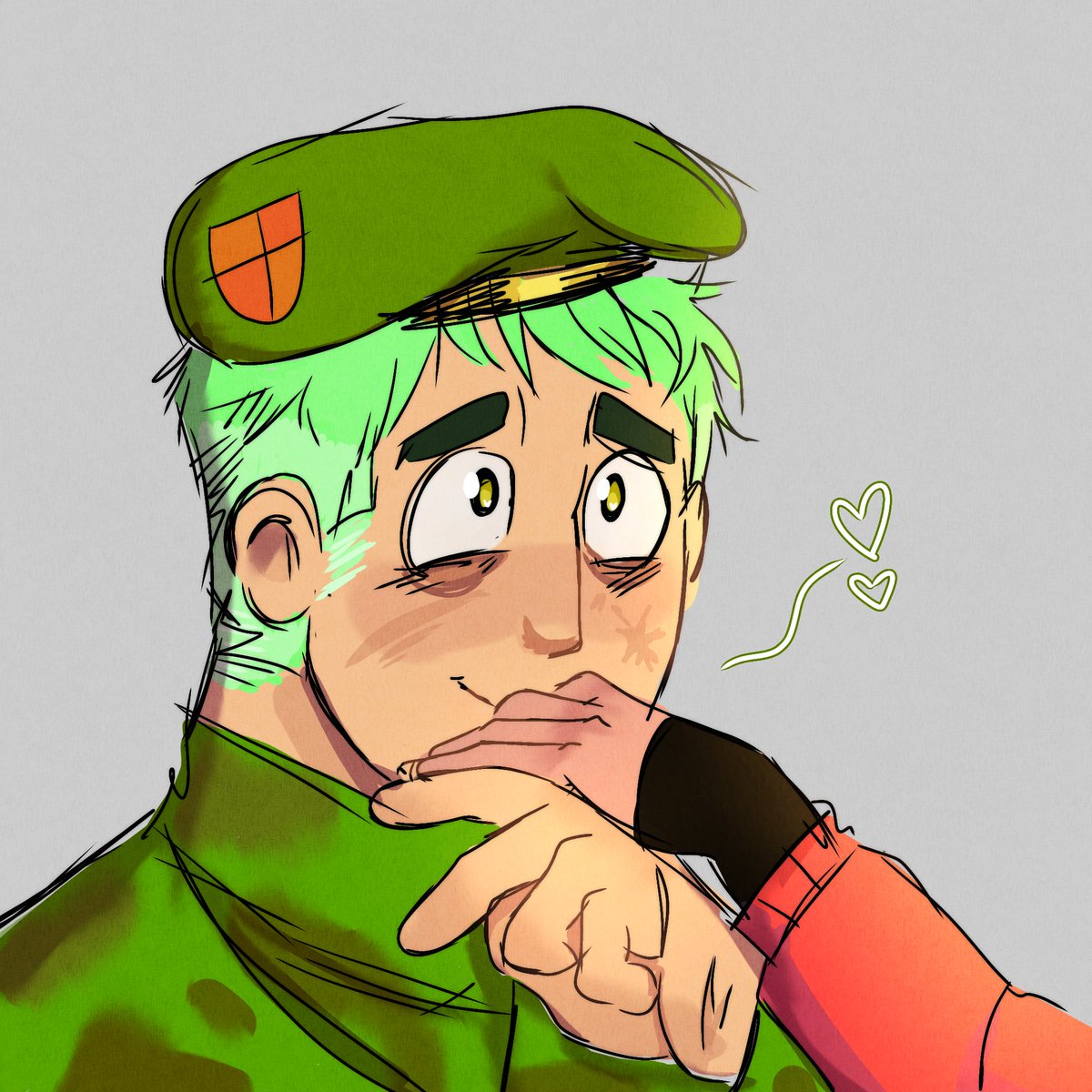 raccoonight's tweet image. Le da cosa 
#happytreefriends #flippyxflaky #sketches #flaky